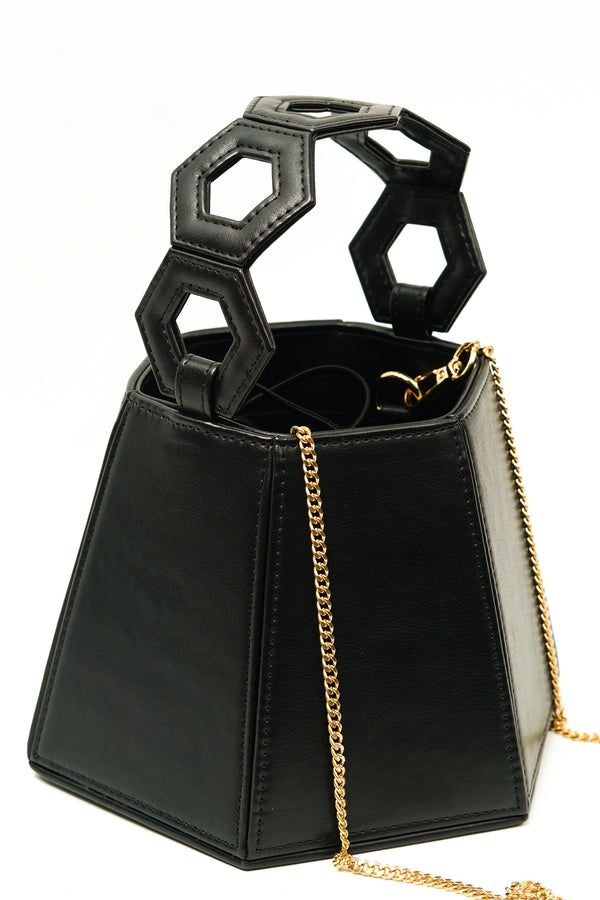 Byredo black Micro Leather Blueprint Cross-Body Bag